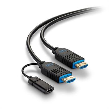 35ft (10.7m) DisplayPort™ Cable with Latches 8K UHD M/M - Black, DisplayPort Cables, DisplayPort